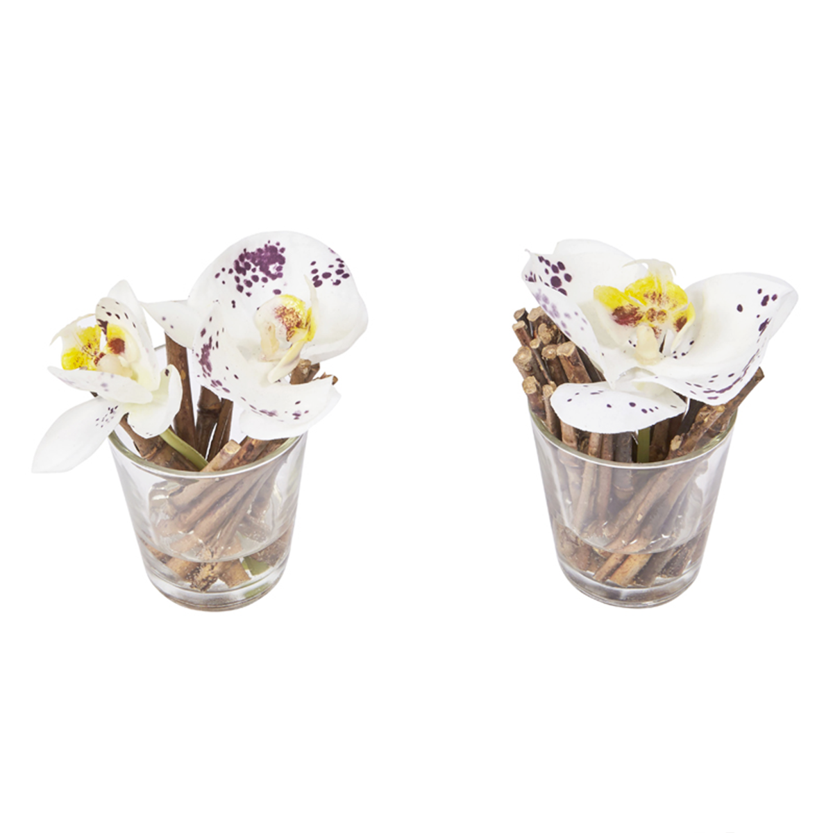 Sia Home Sissi orchidées artificielles illusion eau fuchsia