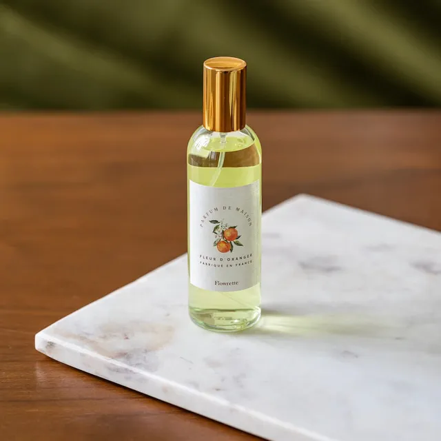 Flowrette Bougies parfum maison fleur d'oranger diffuseur