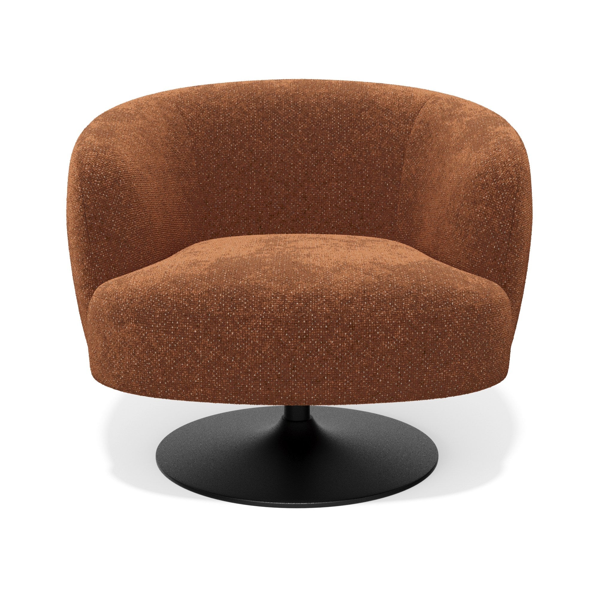 Sia Home Fauteuils Oska fauteuil Bordeaux pivotant