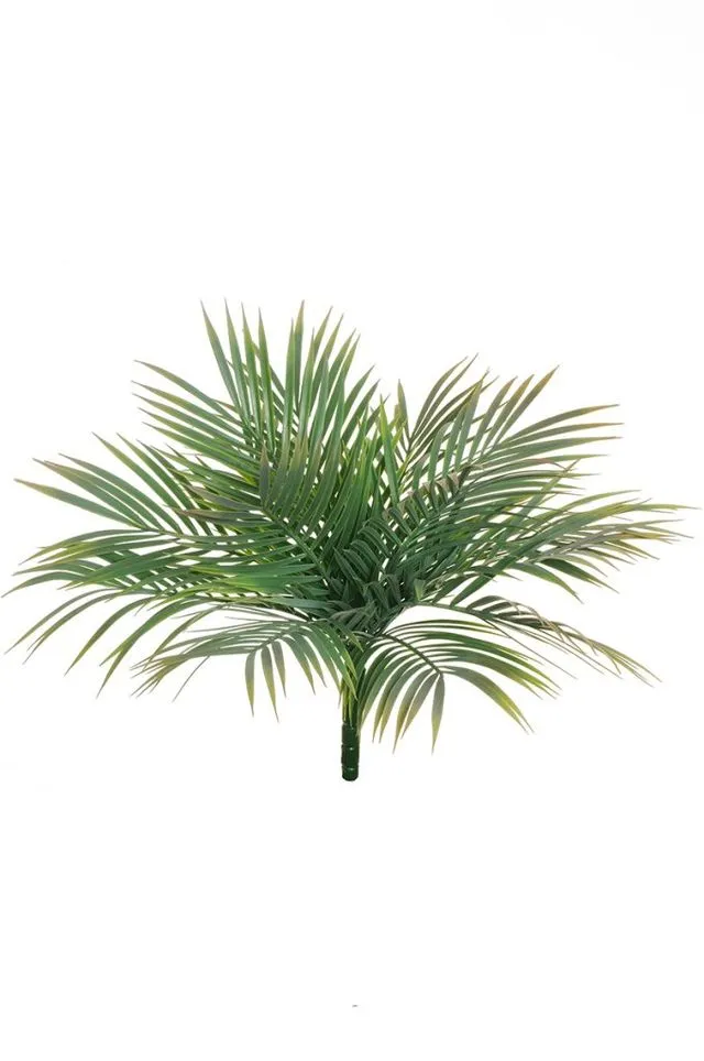 Feuillazur Rungis Areca palmier artificiel vert 48cm sans entretien