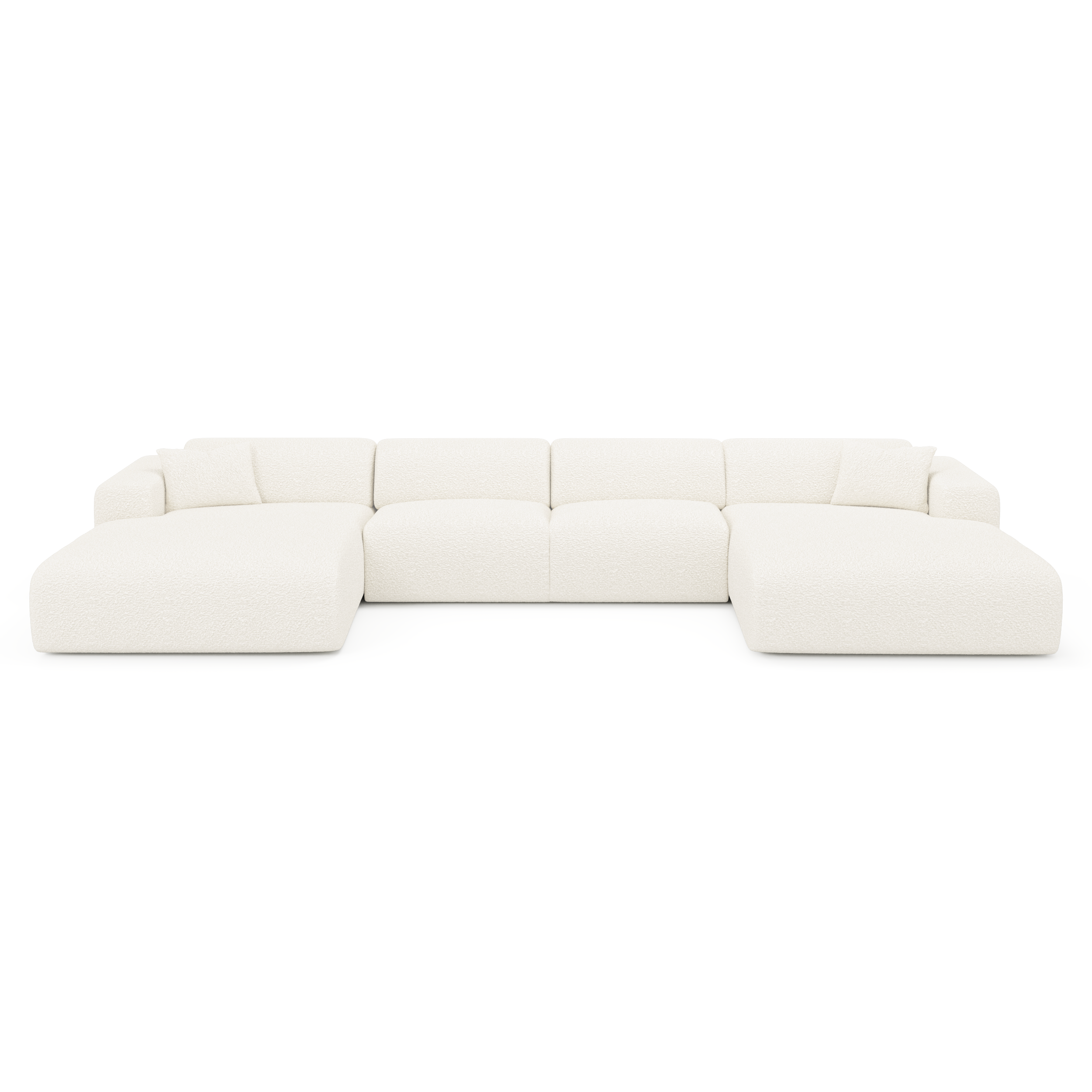 Sia Home Myra Canapé Panoramique Symétrique Crème