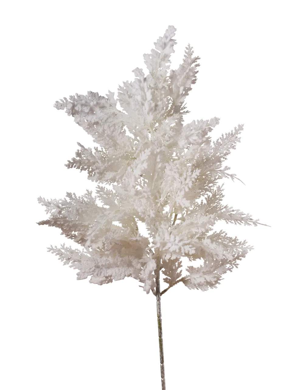 Feuillazur Rungis Branche de cyprès blanc artificiel 70cm
