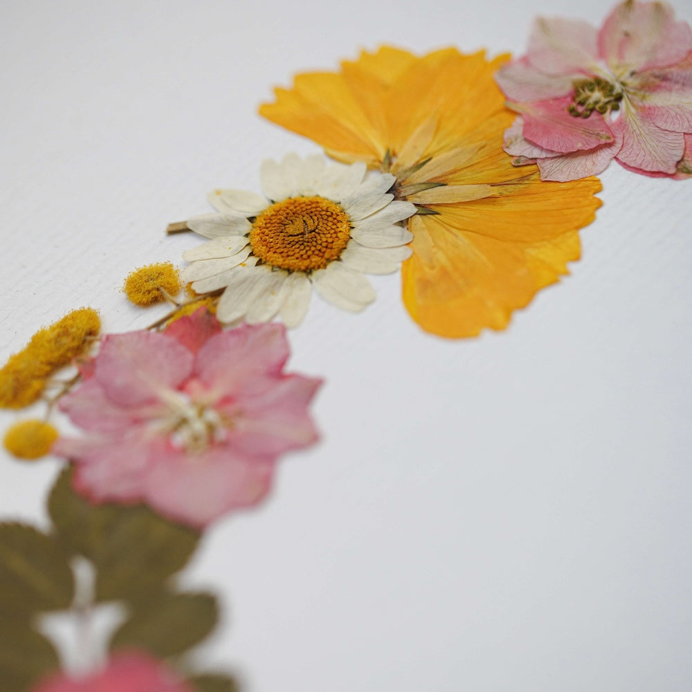 Flowrette Herbier Poésie des Saisons A4 pressé