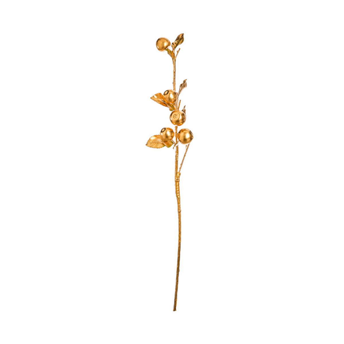 Sia Home Pommier branche artificielle dorée 76 cm