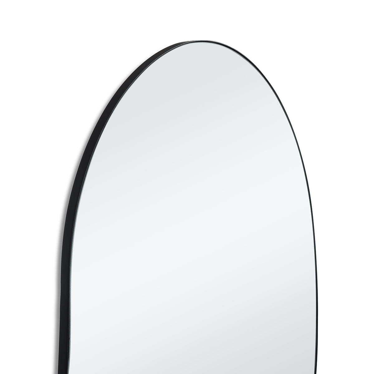 Sia Home Miroirs Organique miroir noir mat 70x50 cm