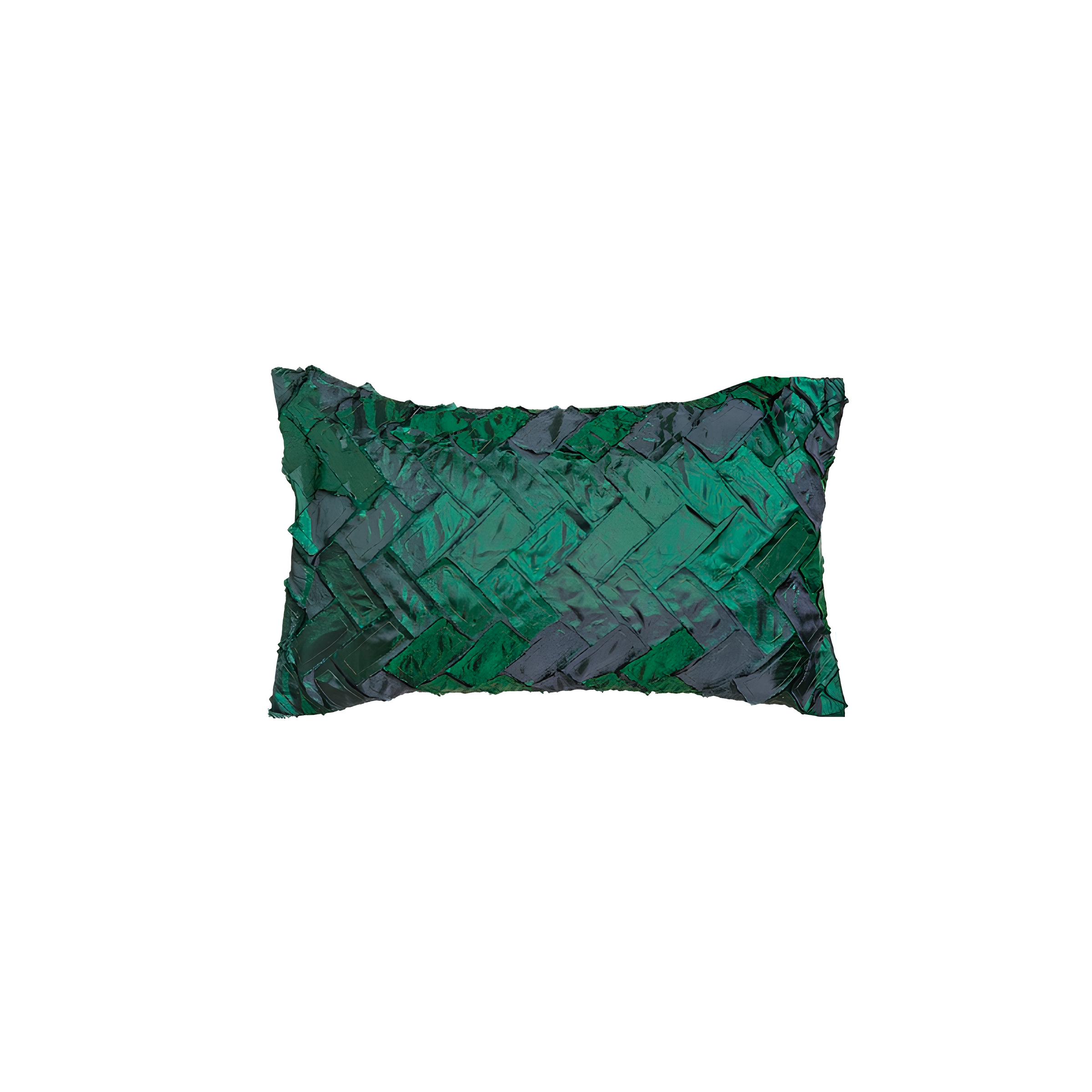 Sia Home Saint housse de coussin bleu 30x50 cm moiré