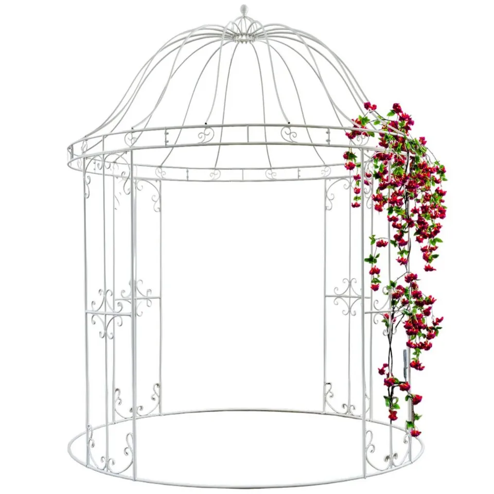 Feuillazur Rungis Structure métal arche mariage blanche