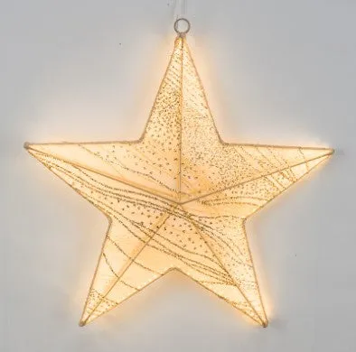 Feuillazur Rungis Étoile lumineuse 38x5x36cm déco Noël