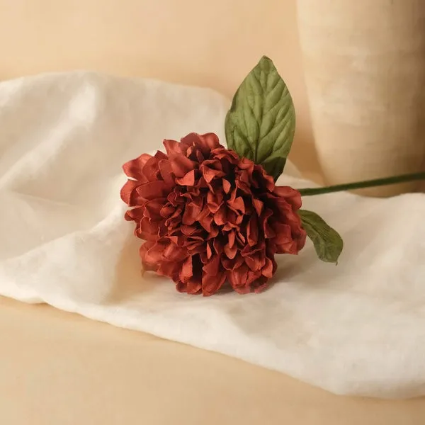 Flowrette Fleurs en papier Dahlia fleur papier rouge foncé