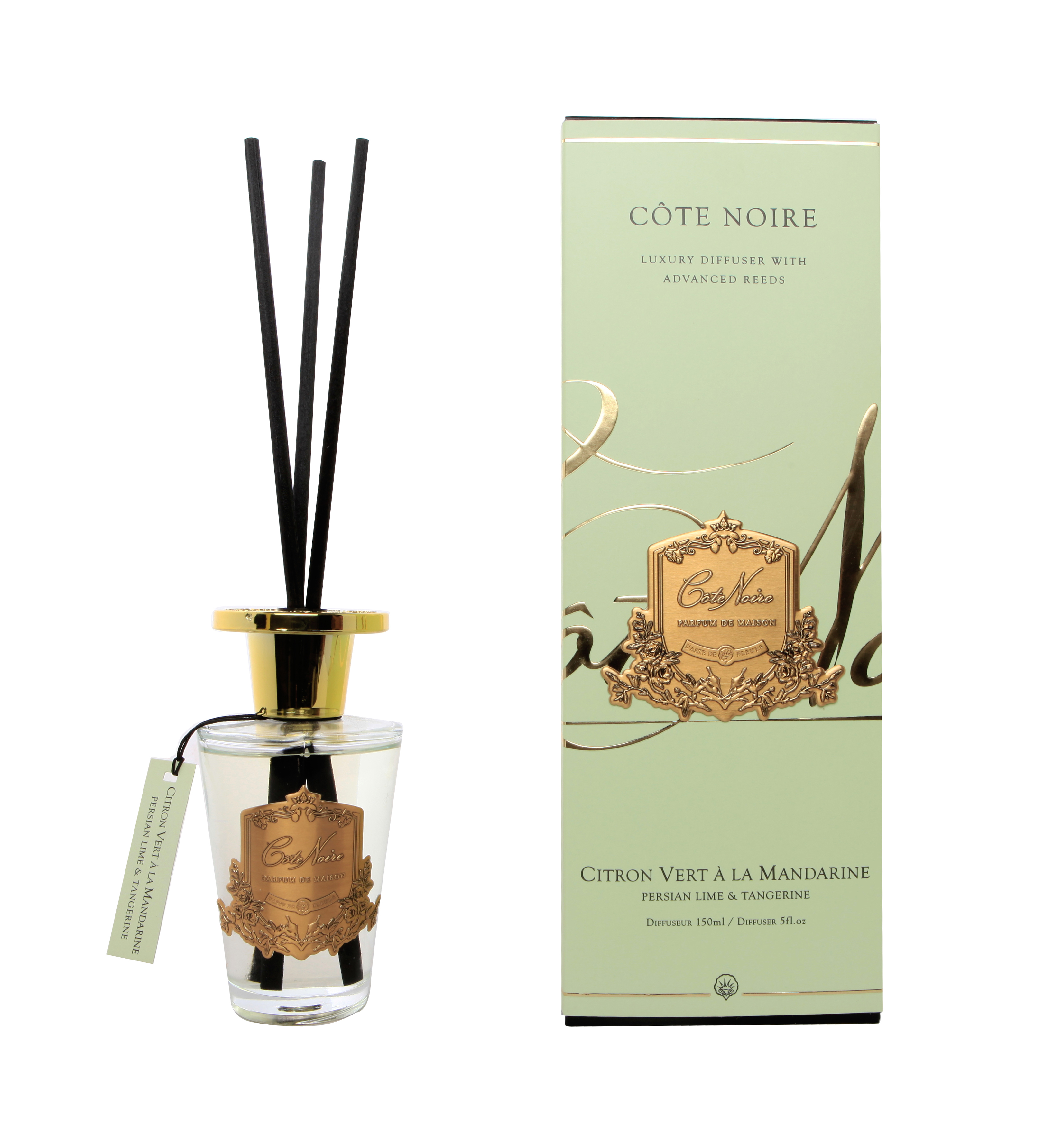 Côte Noire diffuseur persian lime or 150 ml