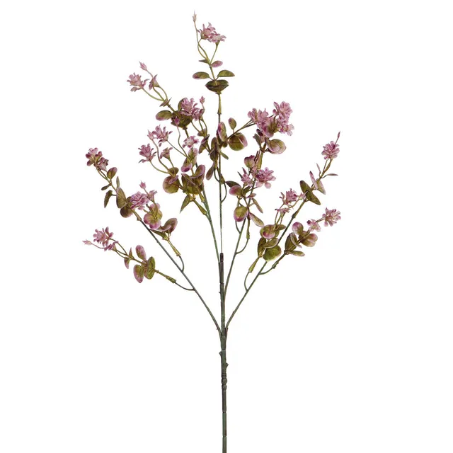 Sia Home Feuillages artificiels fleur 66 cm rose vert