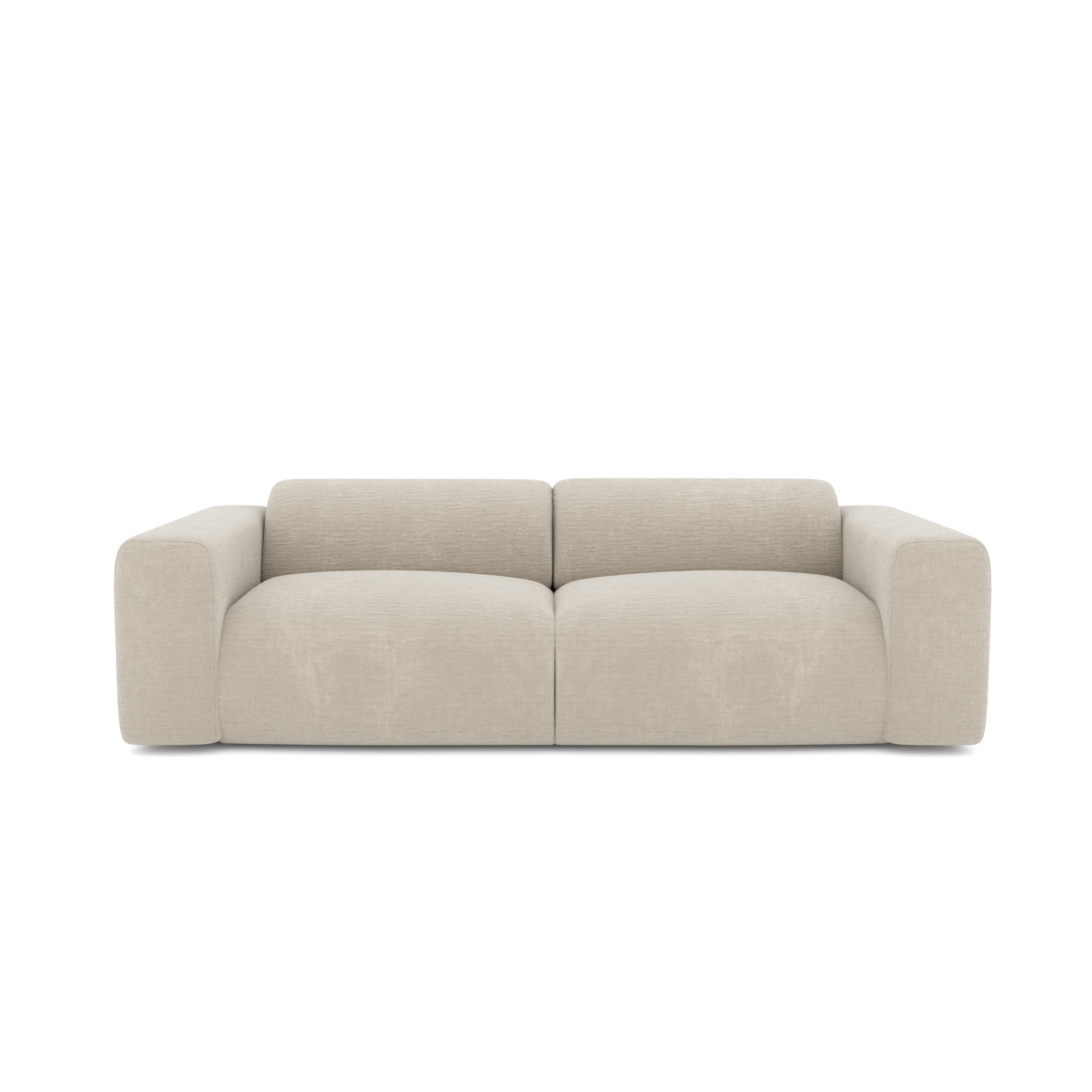 Sia Home Myra canapé crème assise arrondie