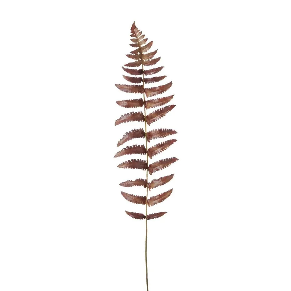 Sia Home Fougère Métallique 70 cm feuillage artificiel marron gris