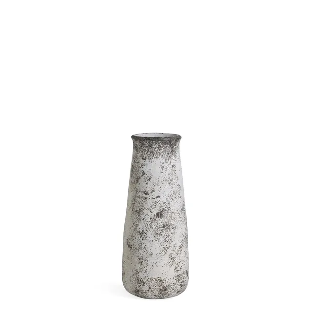 Sia Home Antica vase crème 54 cm fibre de ciment