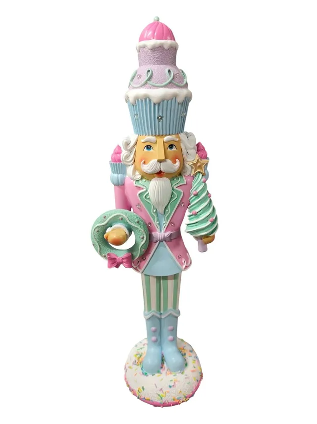 Feuillazur Rungis Soldat gourmand décoration Noël 19x16x61 cm