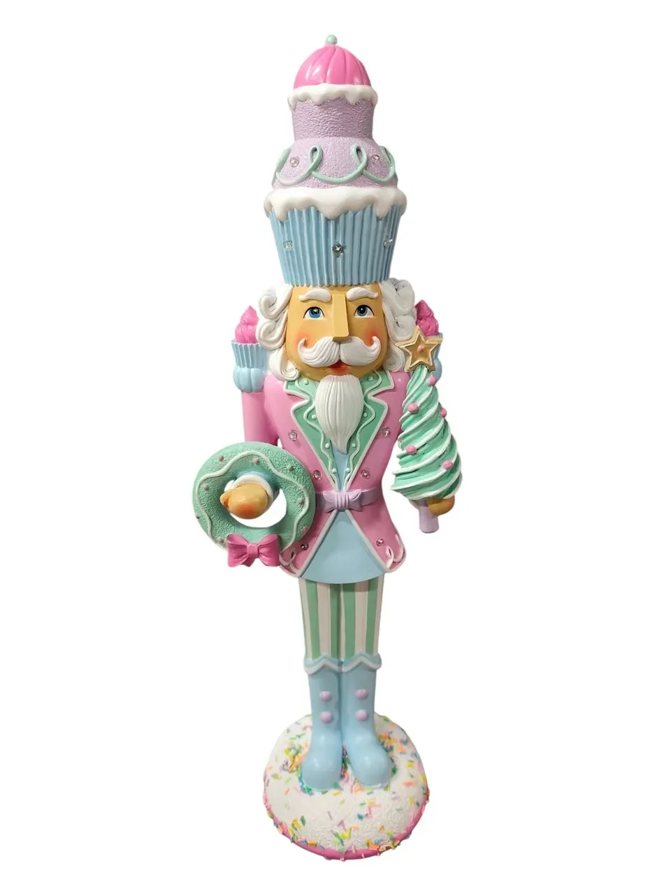 Feuillazur Rungis Soldat gourmand décoration Noël 19x16x61 cm