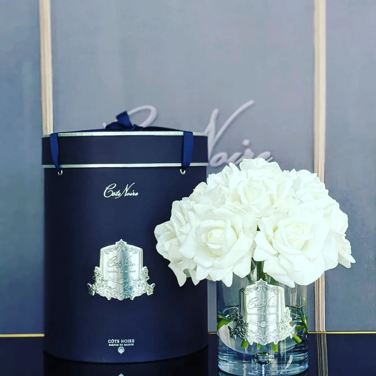 Côte Noire Grand Bouquets LTW01 bouquet artificiel blanc ivoire