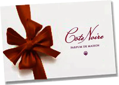 Côte Noire Gift Packs carte cadeau 20 euros fleurs déco