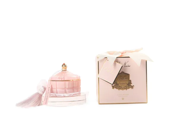 Côte Noire Art Deco bougie parfumée champagne rose 200 g