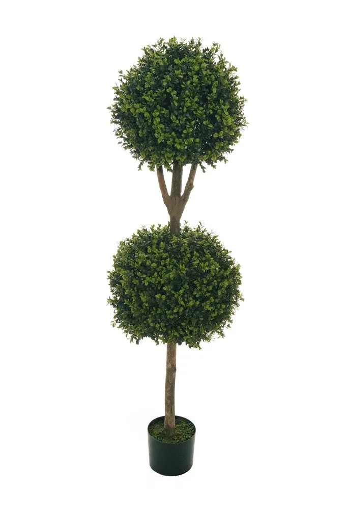 Feuillazur Rungis Arbuste de buis 2 boules artificiel intérieur
