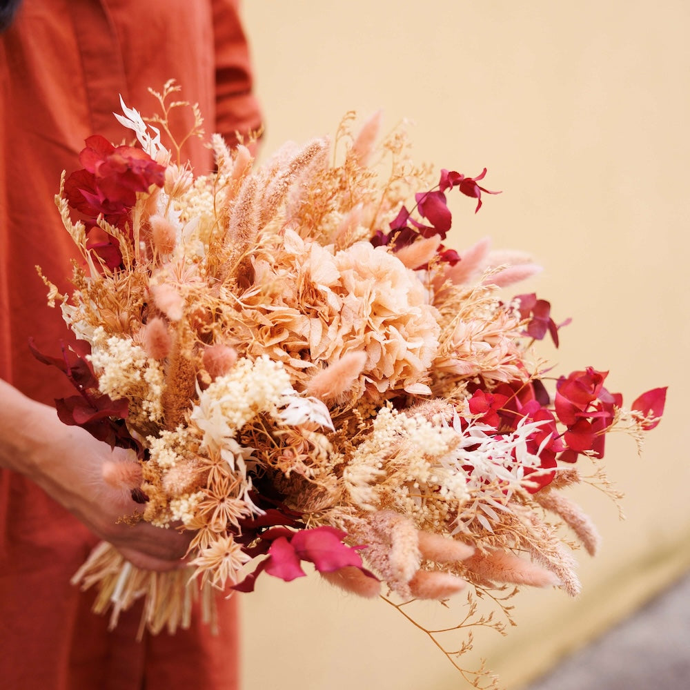Flowrette Bouquet Noah fleurs séchées taille M automne