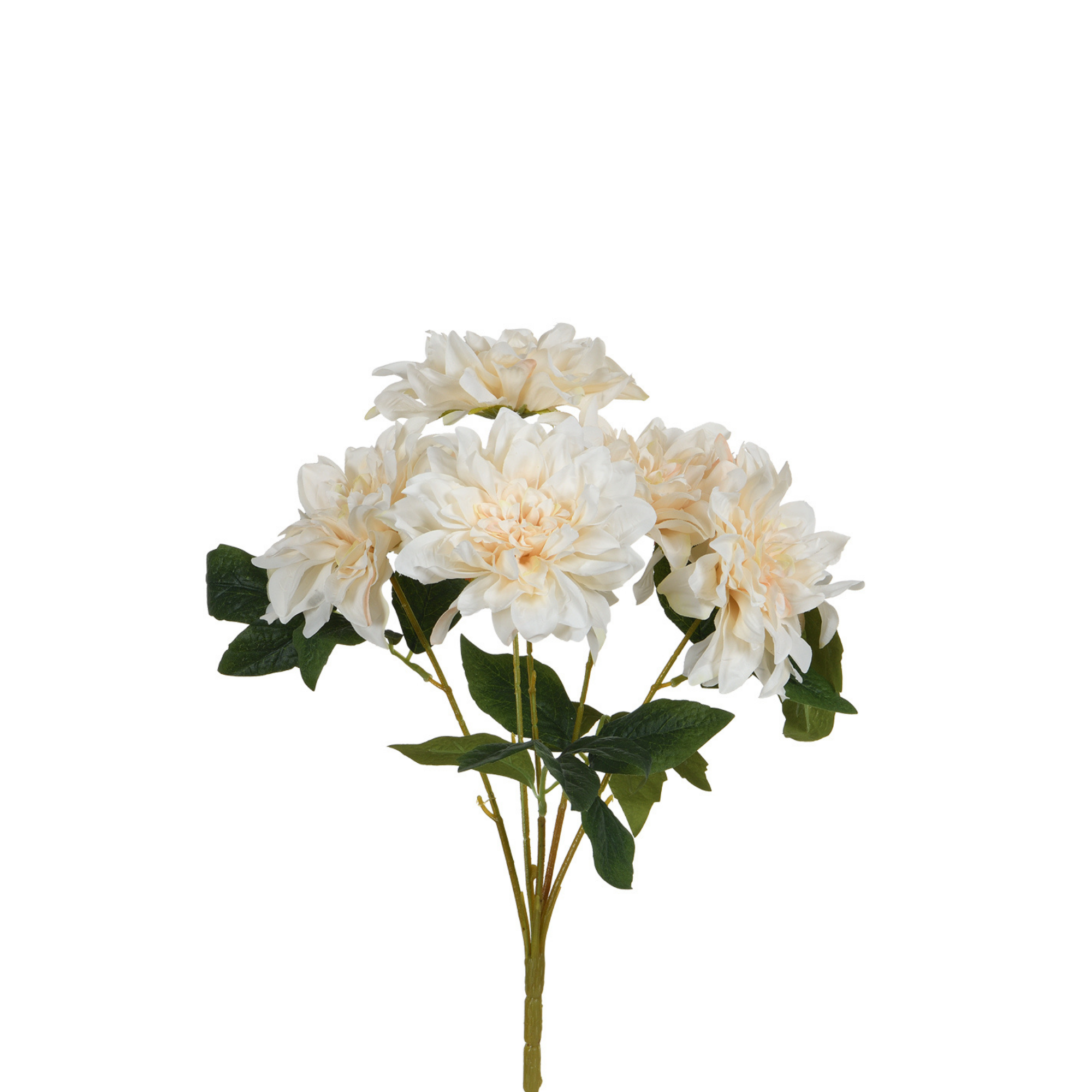 Sia Dahlia tige fleur artificielle 45 cm crème