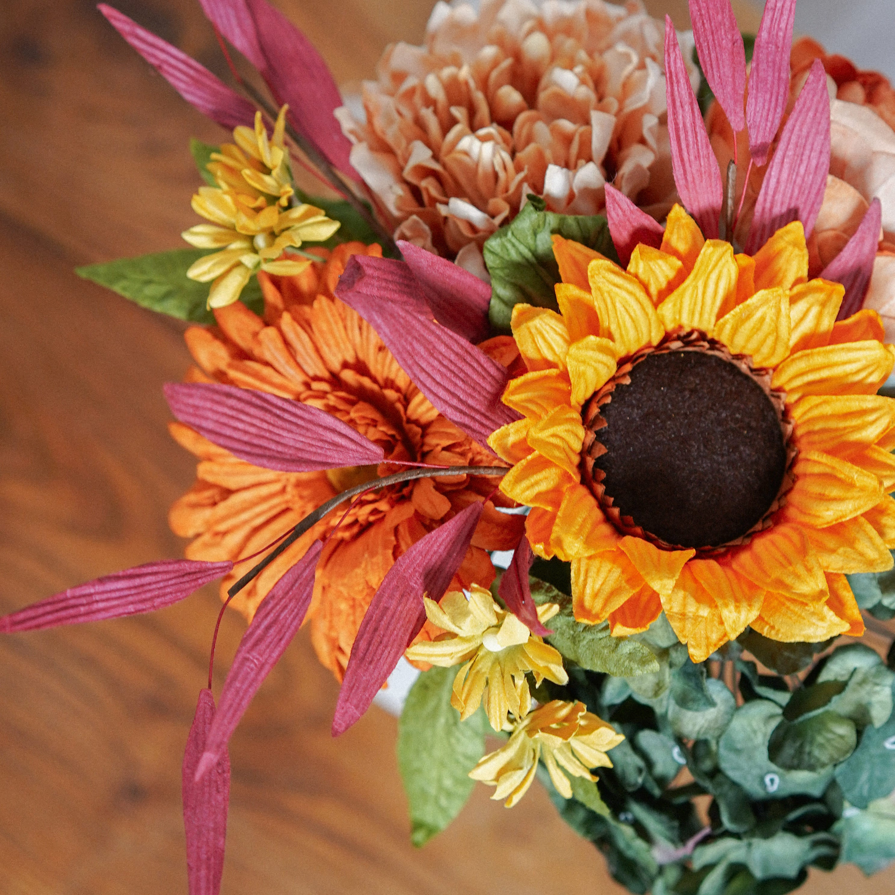 Flowrette Fleurs en papier bouquet Latour fleurs papier automne