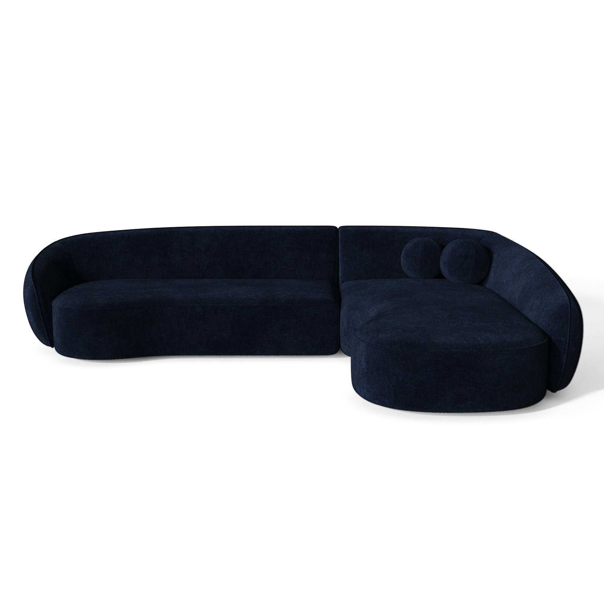 Sia Home Cooper canapé d'angle droit crème spacieux