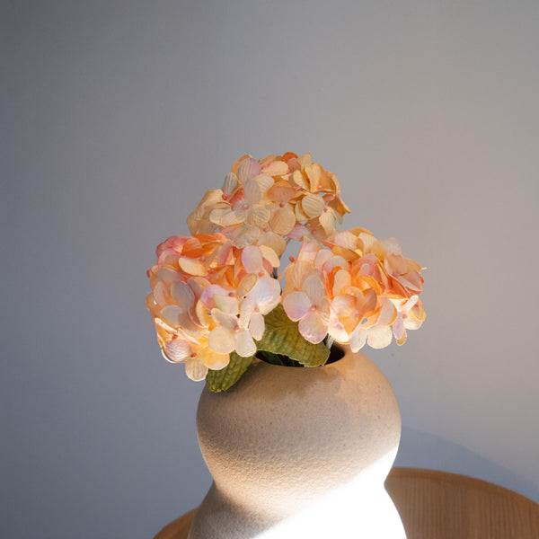 Flowrette Fleurs en papier petit hortensia rose fleur papier