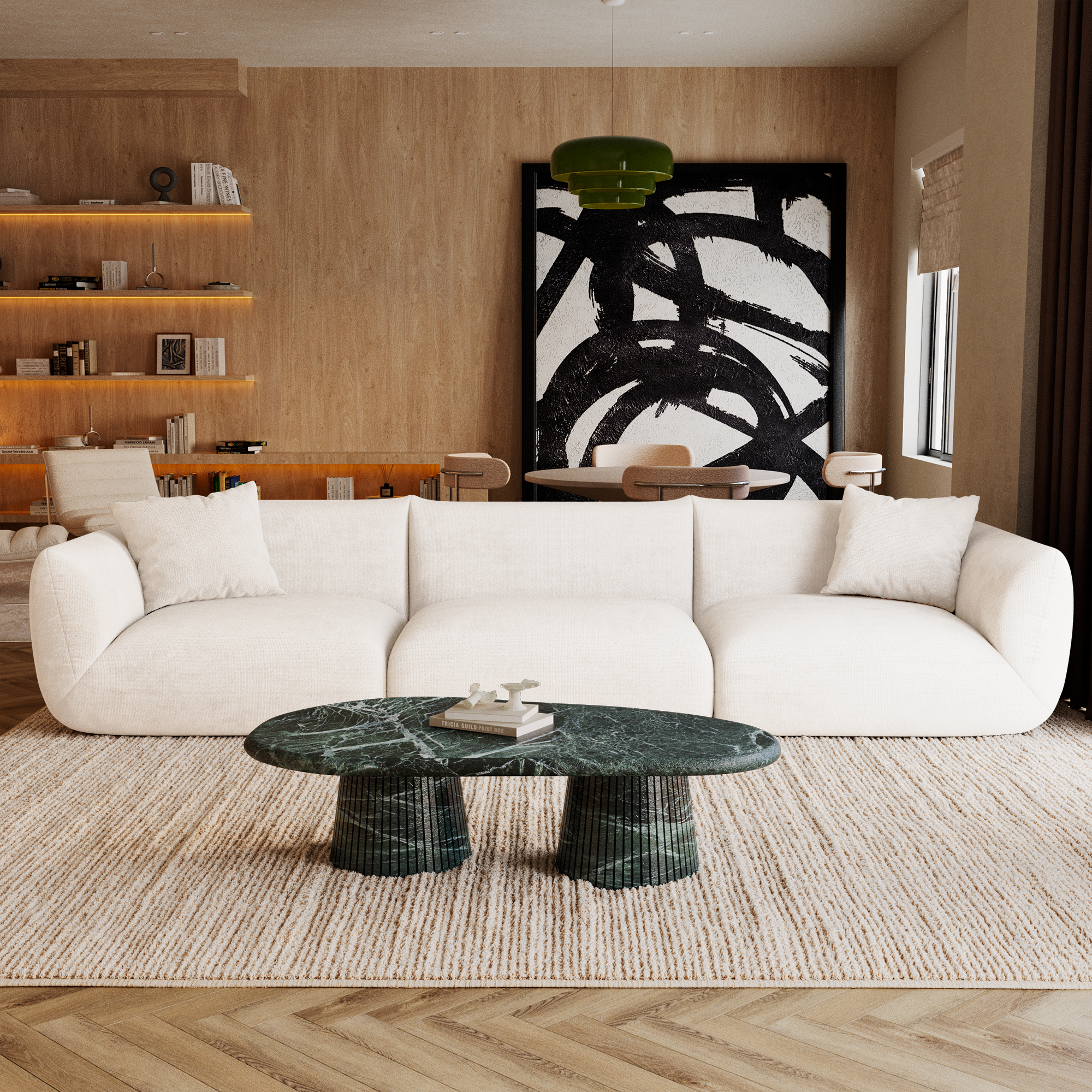 Sia Home Nooma Canapé modulable 4-5 places 313 cm