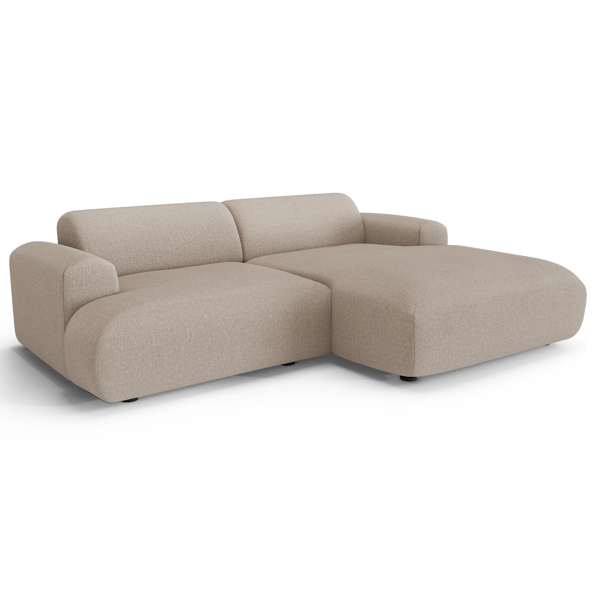 Sia Home Myra Petit Angle Droit canapé 5 places vert olive