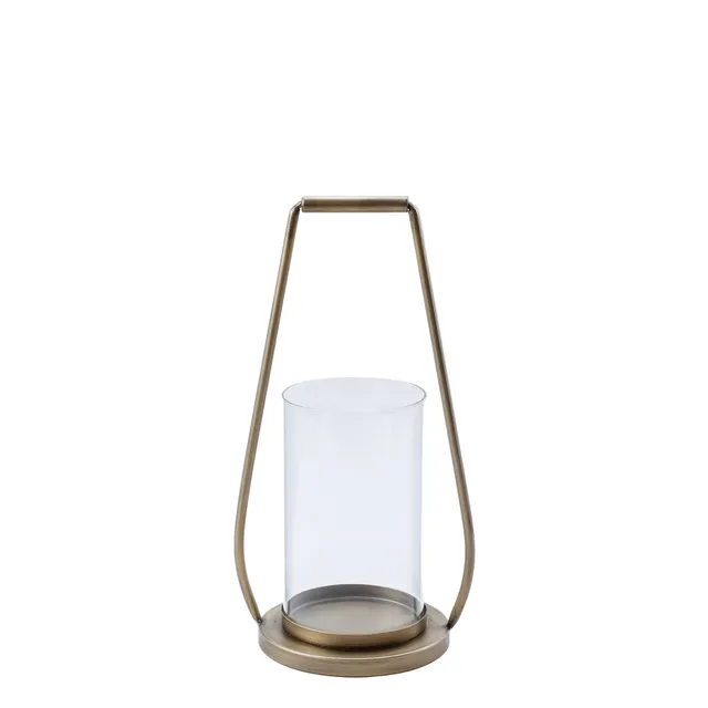 Sia Home Ysel lanterne doré 38,5 cm fer