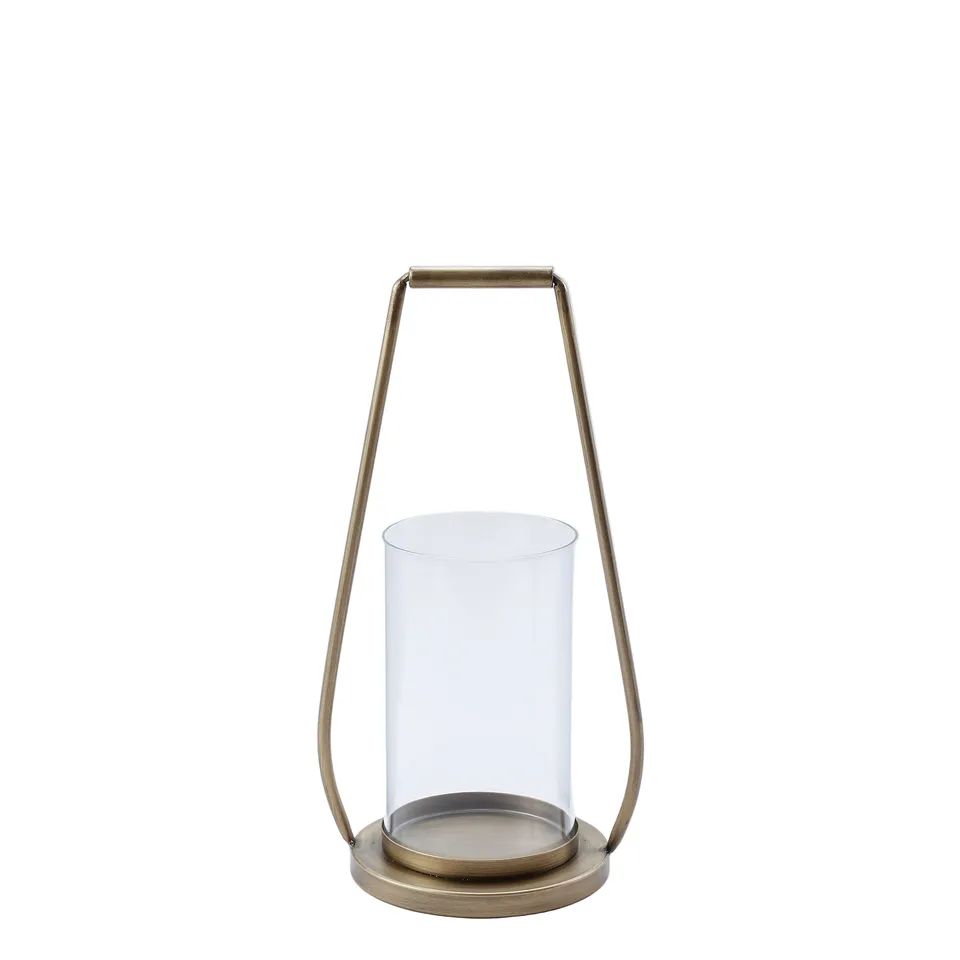 Sia Home Ysel lanterne doré 38,5 cm fer