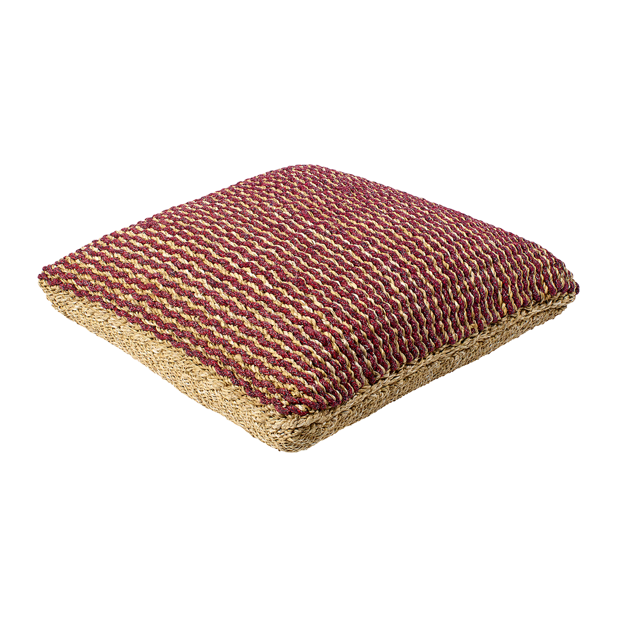 Sia Home Textiles Luigio 60 cm coussin sol rouge