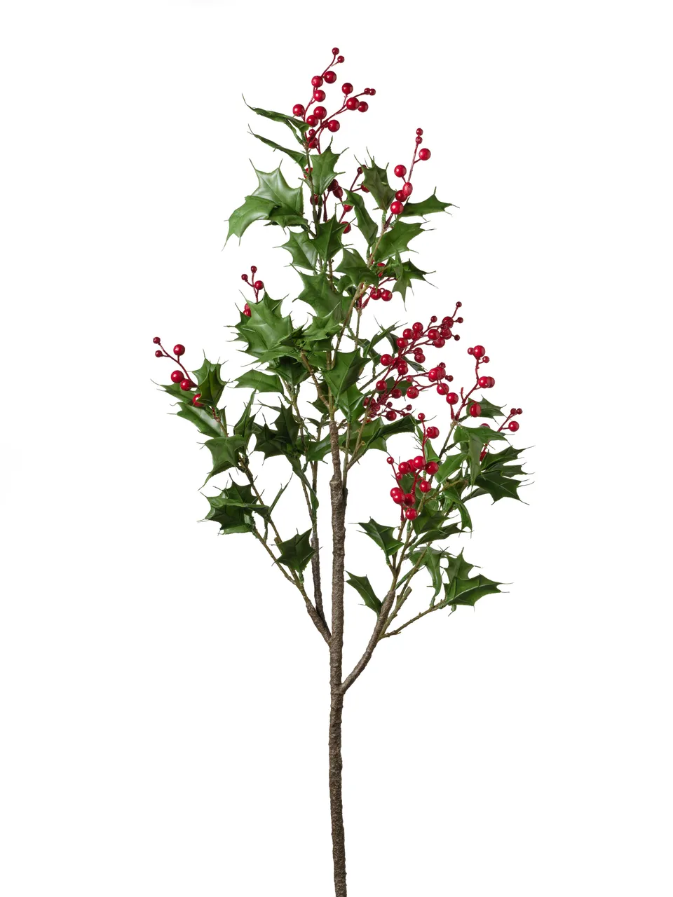 Feuillazur Rungis Branche fruit rouge Noël 115cm
