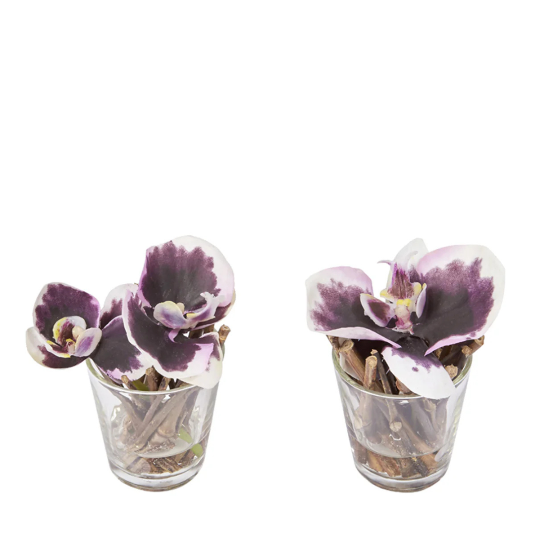 Sia Home Sissi orchidées artificielles illusion eau fuchsia