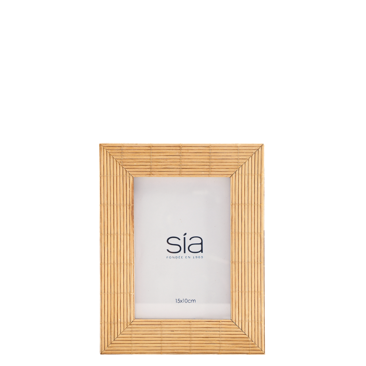Sia Home Bali Cadre photo bambou beige 10x15 cm