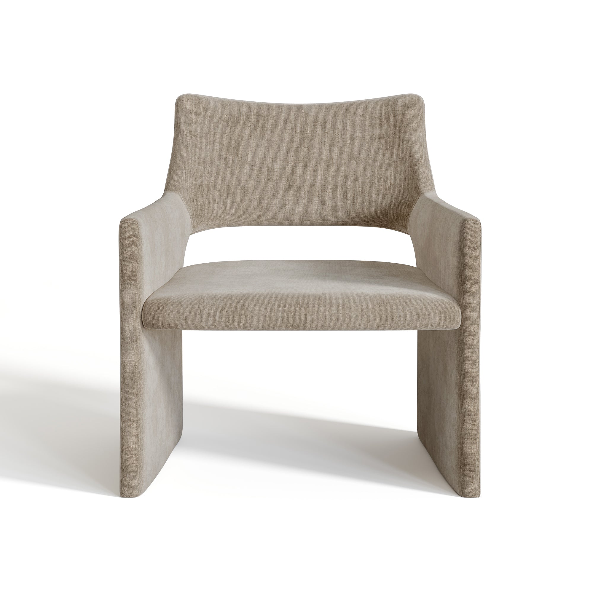 Sia Home Zoe chaise taupe assise confort