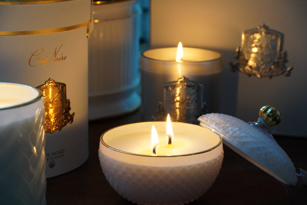 Côte Noire Art Deco Candles GML30003 bougie 300g jasmin