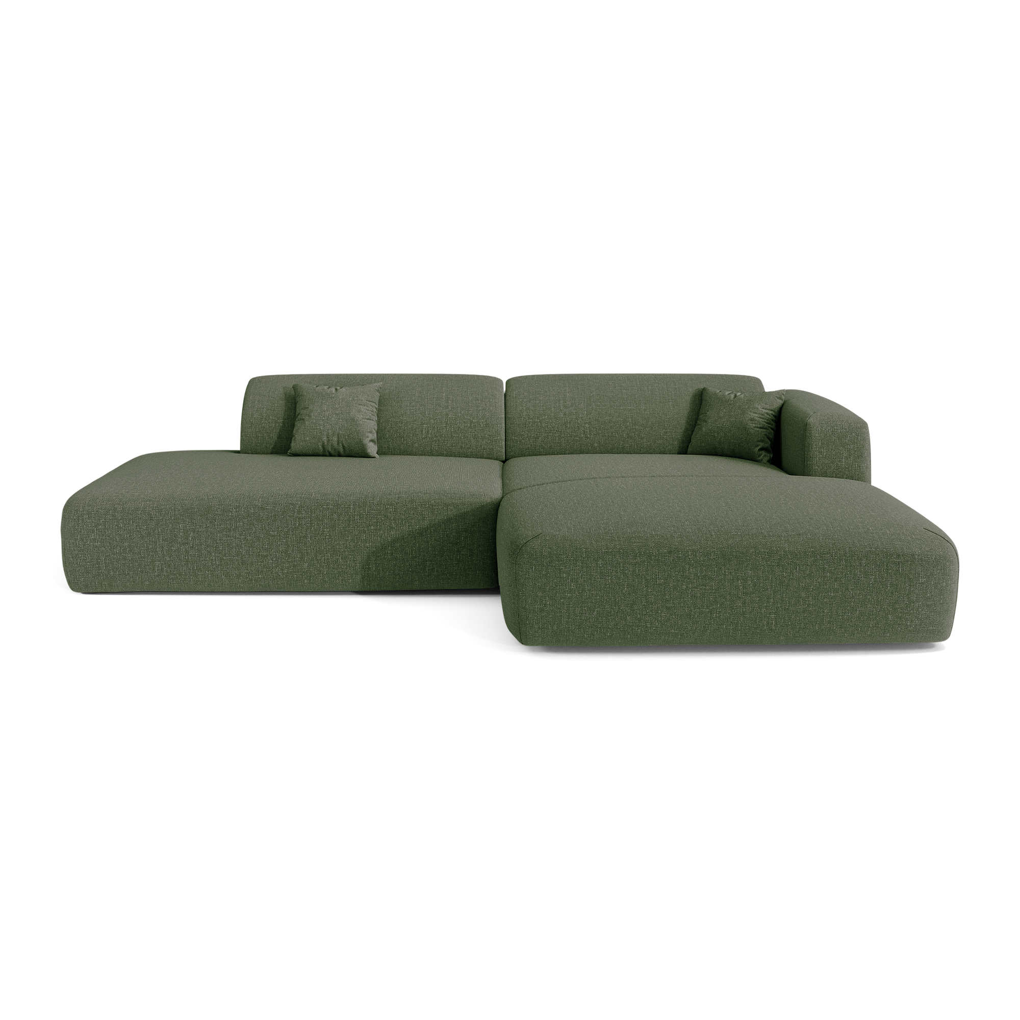 Sia Home Myra Canapé d’angle droit 5 places beige