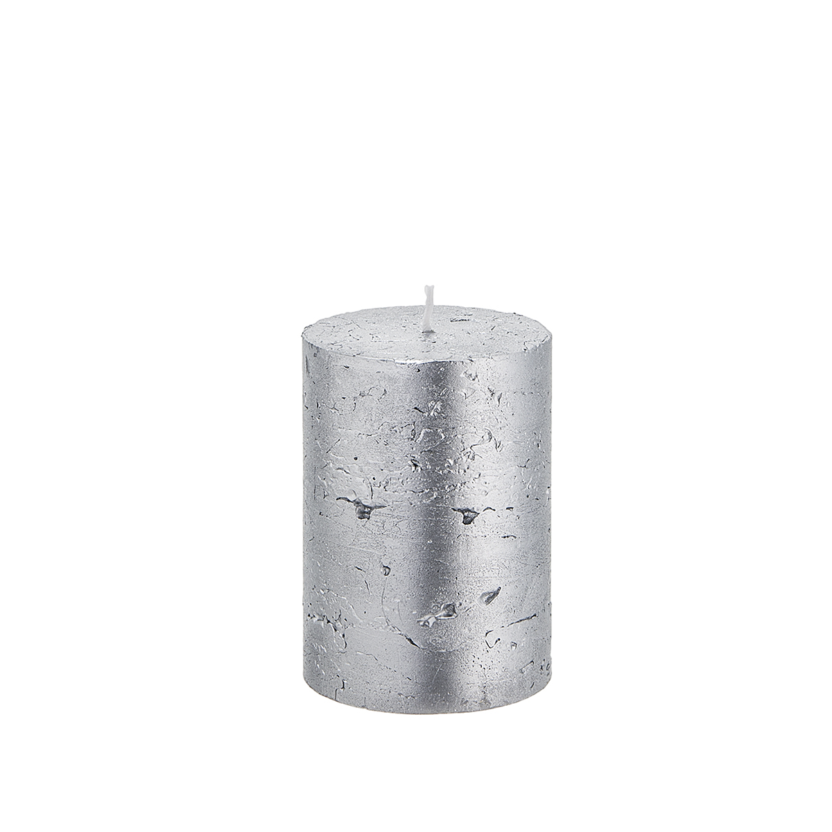 Sia Stripes S bougie cylindrique rose pâle 10 cm 48h
