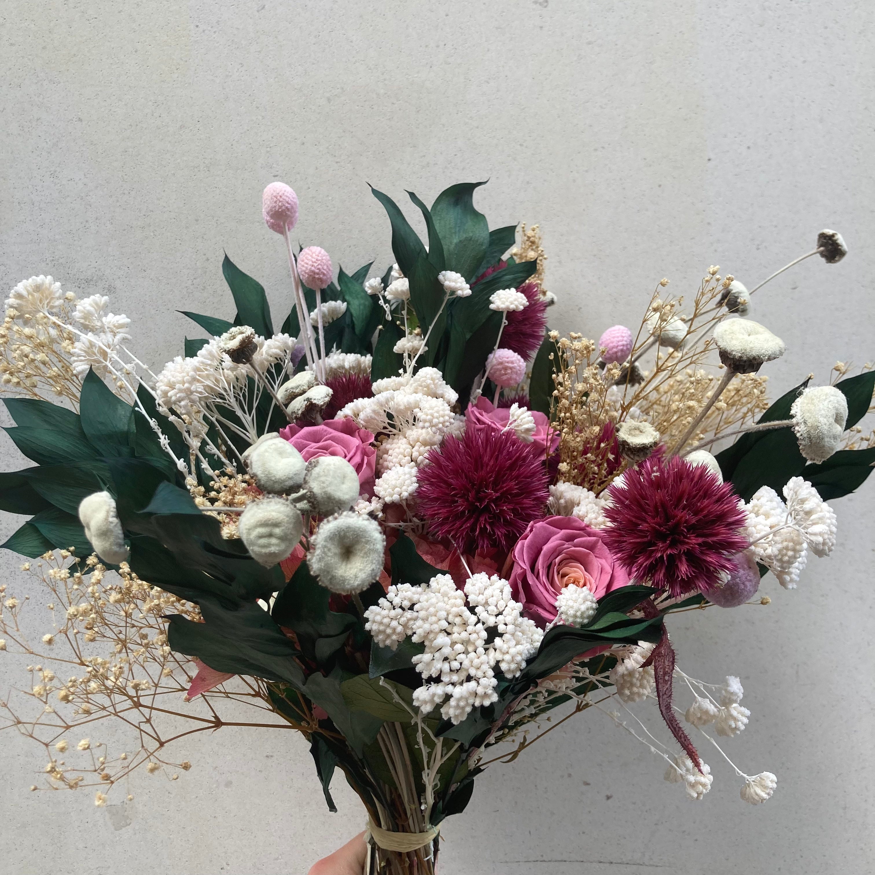 Ateliers Ouchamp Bouquets Rue Saint-Honoré rose 45 cm