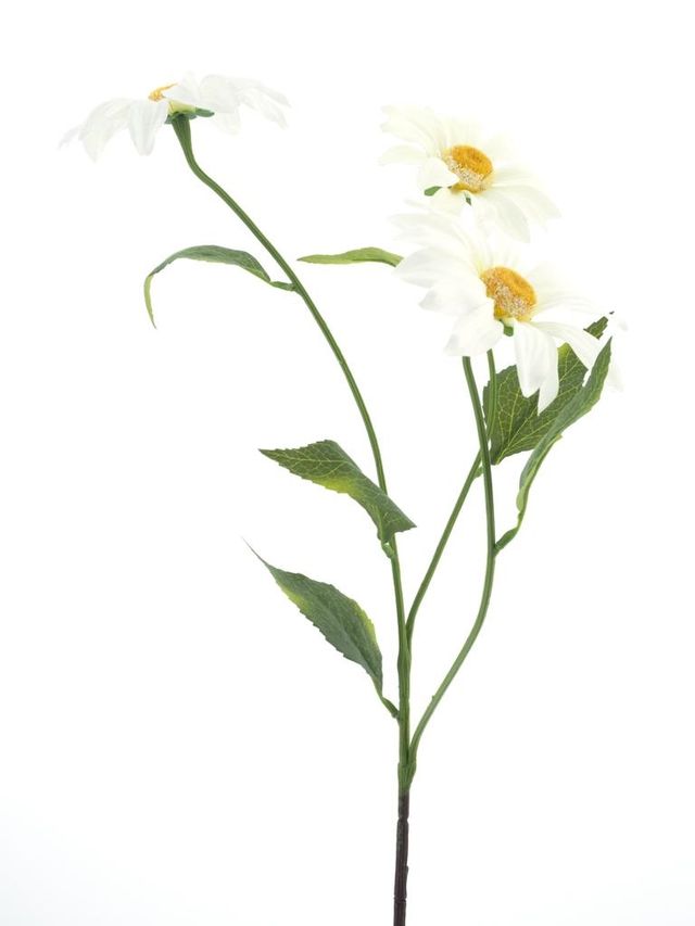 Feuillazur Rungis Marguerite fleur artificielle 76 cm violet