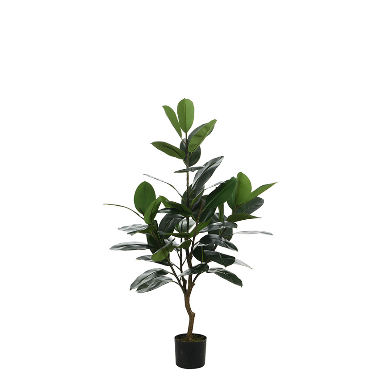 Sia Home Arbres artificiels Ficus en pot arbre artificiel vert 130 cm