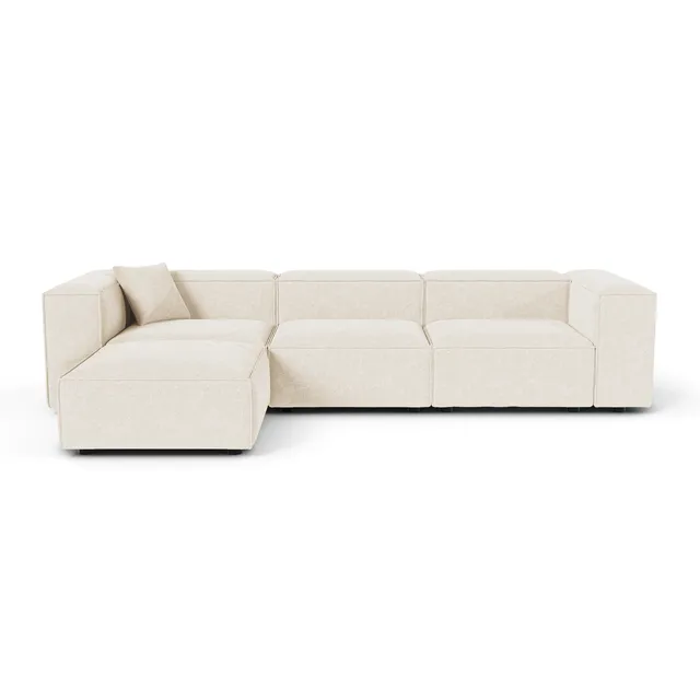 Sia Home Cubi canapé d'angle modulable mousse ressorts ensachés