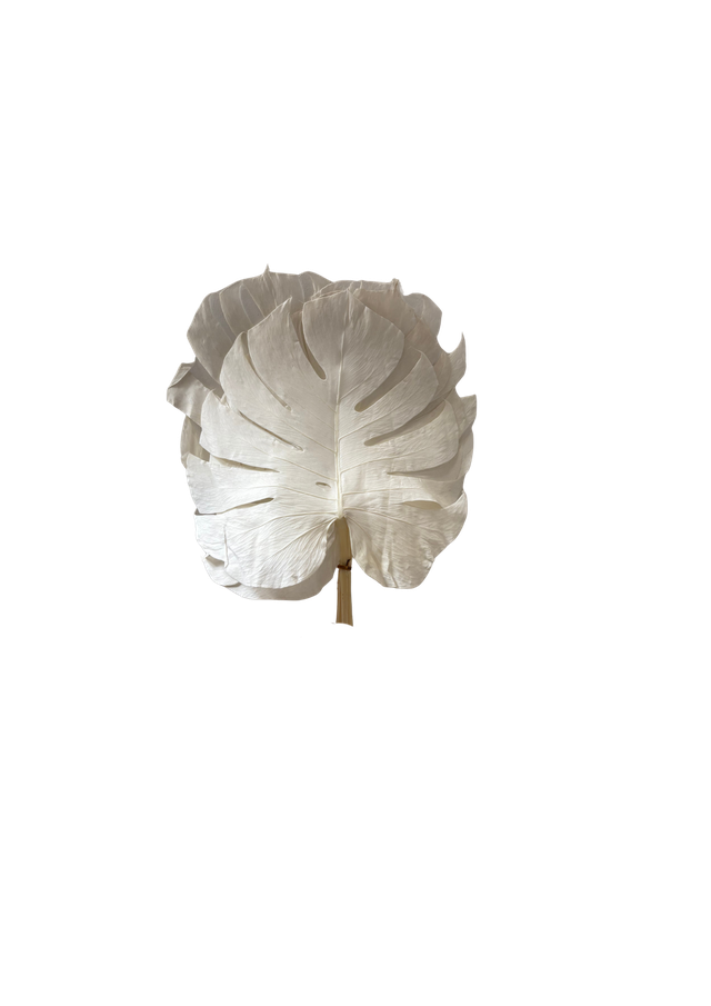 Feuillazur Rungis Monstera stabilisé feuille vert grand format