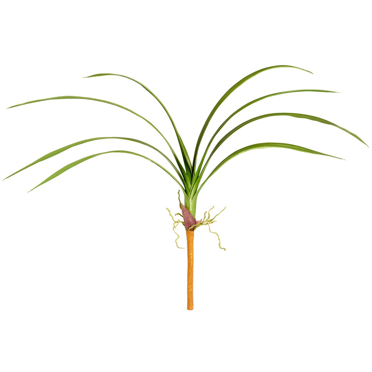 Sia Cymbidium feuillage artificiel vert 80 cm à piquer