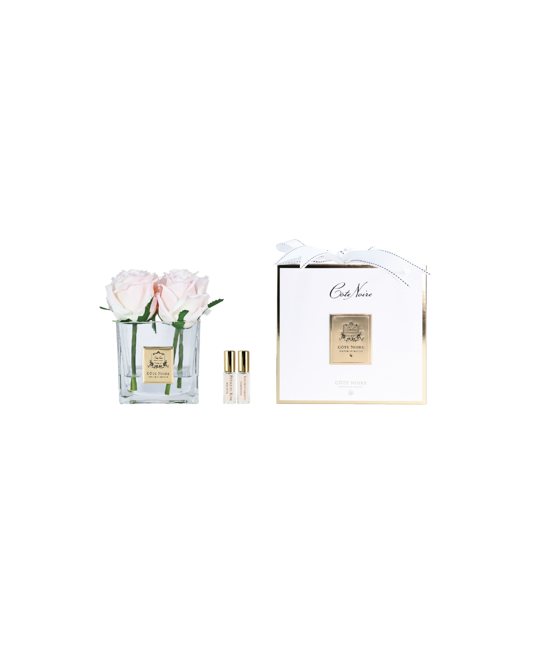 Côte Noire Couture Rosebuds SVC415 fleurs parfumées rose champagne