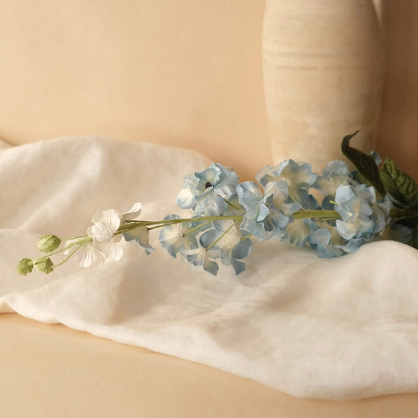 Flowrette Delphinium Fleur Papier Bleu Artisanal à l'Unité