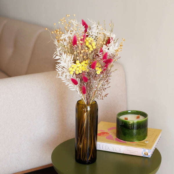 Flowrette Hugo bouquet fleurs séchées automne